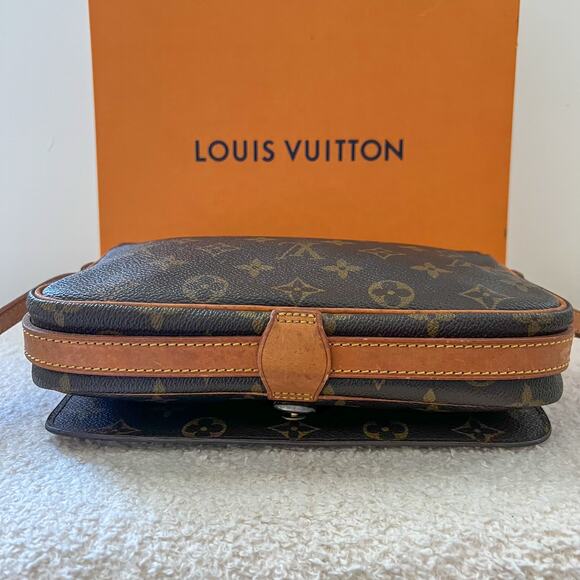 Authentic Louis Vuitton Saint Germain 24 Monogram Crossbody Bag 882 - Picture 4 of 12
